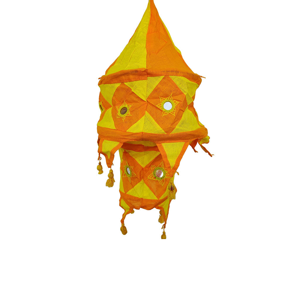 Applique Cotton Lampshade