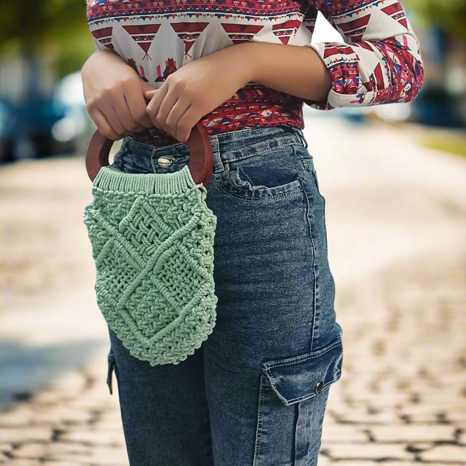 Crochet Bag / Ladies Purse