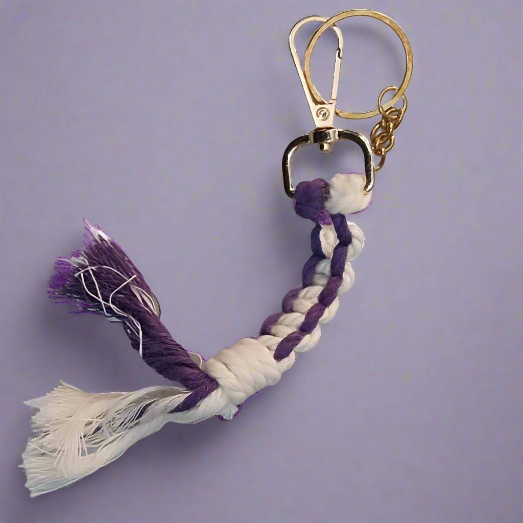 Macrame Keychain handmade gift bulk order baby shower favors wedding gift boho keychain