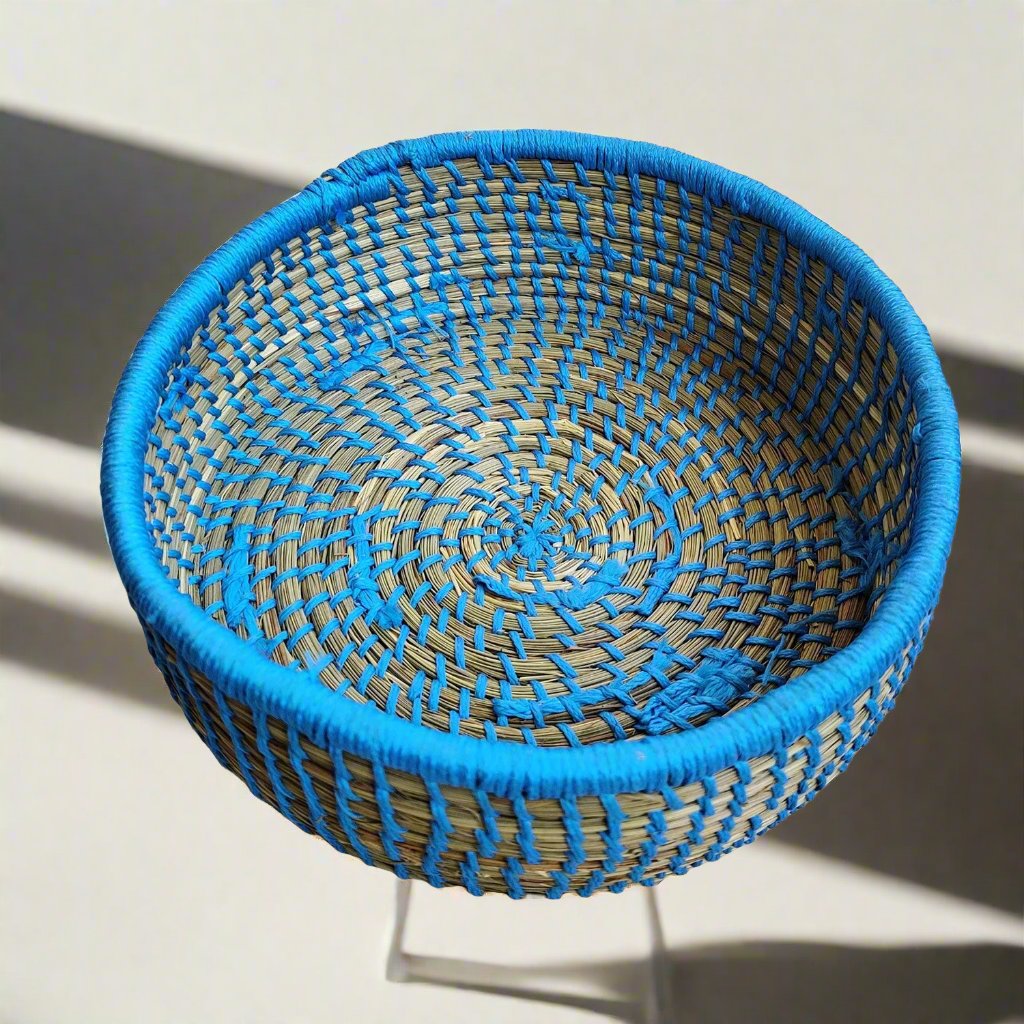 Roti Baskets Made Of Sabai Grass With  Lid